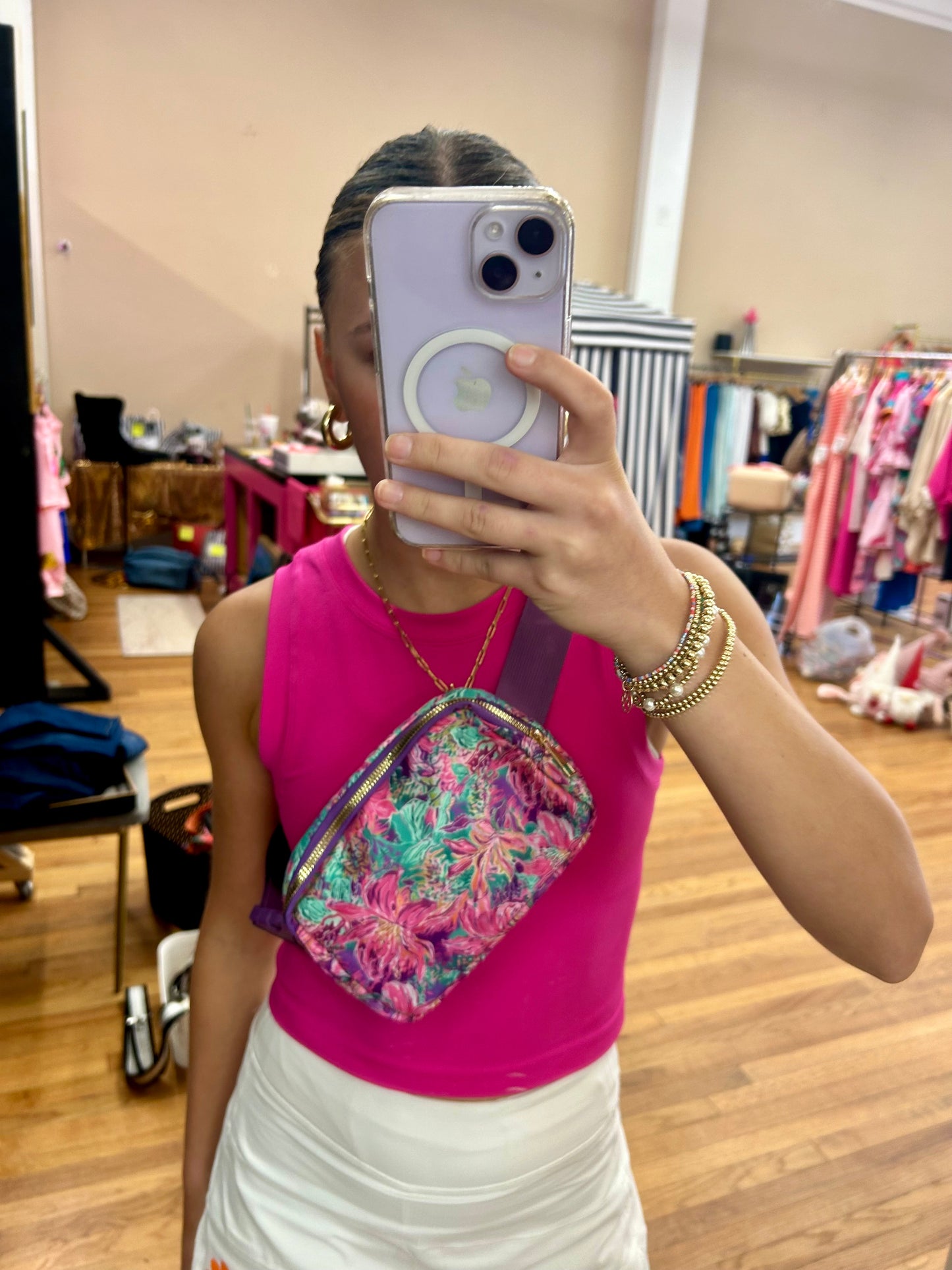 Lilly Pulitzer Dupe Belt Bag