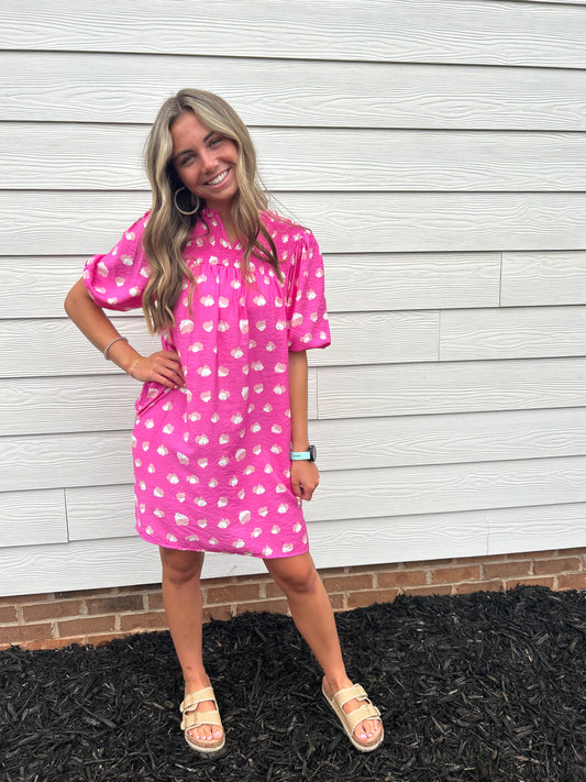 Pink Polkadot dress