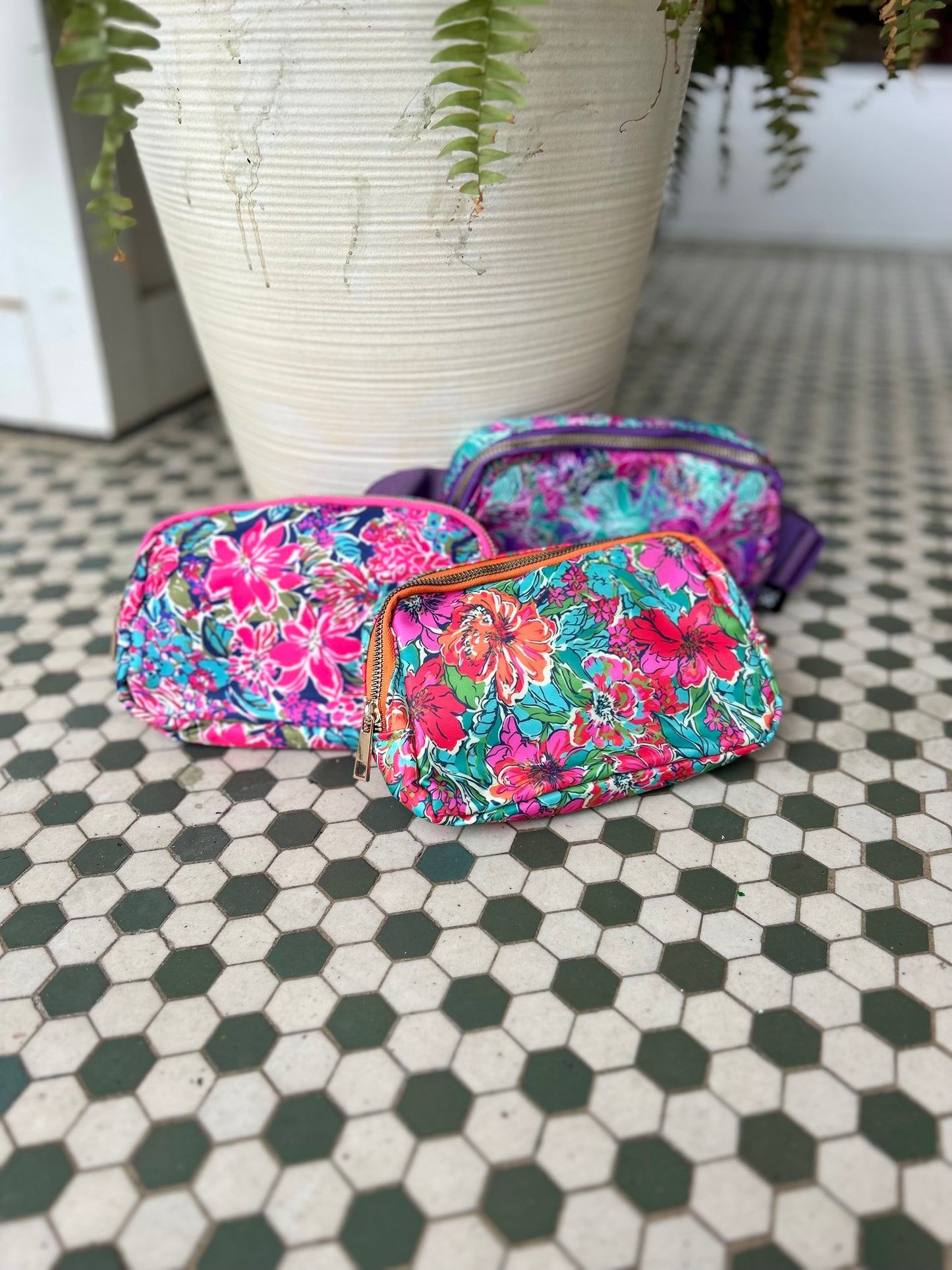 Lilly Pulitzer Dupe Belt Bag