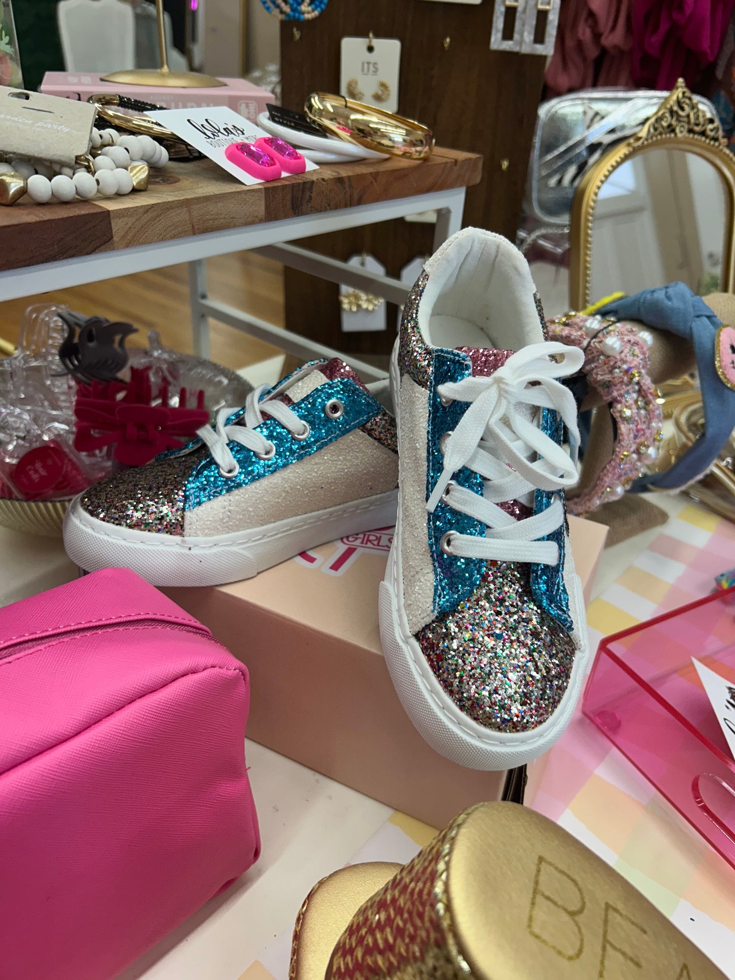 Girls Glitter Sneaker