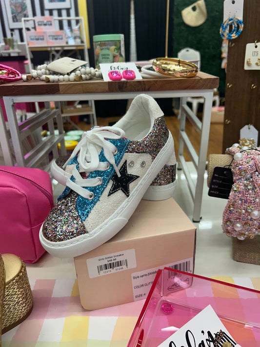 Girls Glitter Sneaker