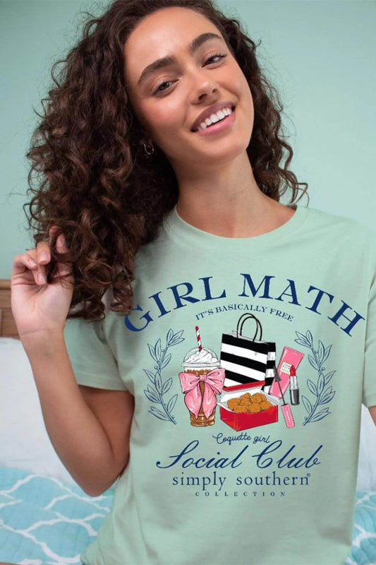 Girl Math Simply Southern T-Shirt